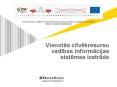 Vienotas cilvekresursu vadibas informacijas sistemas izstrade PowerPoint PPT Presentation