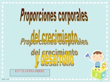 Crecimiento y desarrollo