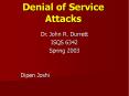 Denial of Service Attacks PowerPoint PPT Presentation