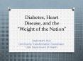 Diabetes, Heart Disease, and the  PowerPoint PPT Presentation