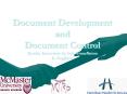 Document Development and Document Control Quality Essentials for Safe Transfusion K. Gagliardi PowerPoint PPT Presentation