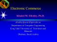 Electronic Commerce PowerPoint PPT Presentation