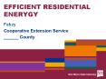 EFFICIENT RESIDENTIAL ENERYGY PowerPoint PPT Presentation