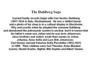 Dahlberg Family Photos