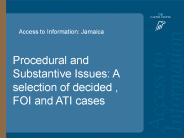 Access to Information: