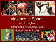 Violence in Sport