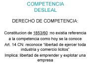 COMPETENCIA DESLEAL