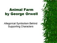 Animal Farm by George Orwell