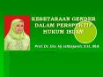 KESETARAAN GENDER DALAM PERSPEKTIF HUKUM ISLAM PowerPoint PPT Presentation