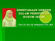 KESETARAAN GENDER DALAM PERSPEKTIF HUKUM ISLAM