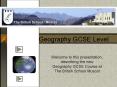 Geography GCSE Level PowerPoint PPT Presentation