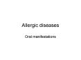 Allergic diseases PowerPoint PPT Presentation