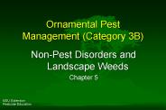 Ornamental Pest Management (Category 3B)