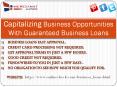 Business Loans PowerPoint PPT Presentation