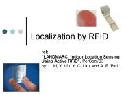 Localization by RFID
