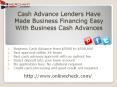 Cash Advance Lenders PowerPoint PPT Presentation
