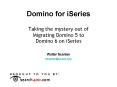 Domino for iSeries PowerPoint PPT Presentation