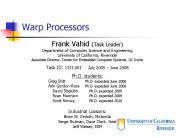 Warp Processors