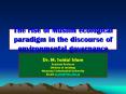The rise of Muslim ecological paradigm in the discourse of environmental governance PowerPoint PPT Presentation