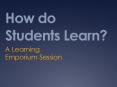 How do Students Learn? PowerPoint PPT Presentation