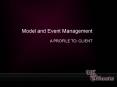 Model and Event Management PowerPoint PPT Presentation