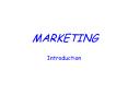 MARKETING PowerPoint PPT Presentation