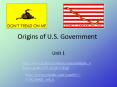Origins of U.S. Government PowerPoint PPT Presentation