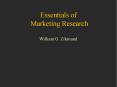 Essentials of Marketing Research William G. Zikmund PowerPoint PPT Presentation