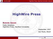 HighWire Press