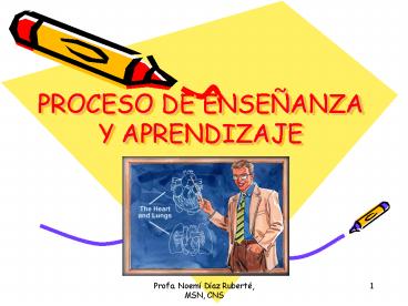 PROCESO DE ENSE