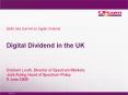 Digital Dividend in the UK PowerPoint PPT Presentation