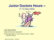 Junior Doctors Hours 