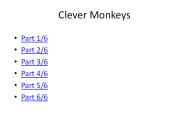 Clever Monkeys