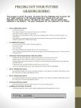 PRICING OUT YOUR FUTURE GRADING RUBRIC PowerPoint PPT Presentation