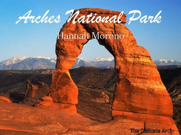 Arches National Park