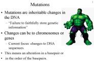 Mutations