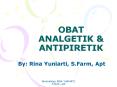 OBAT ANALGETIK PowerPoint PPT Presentation