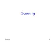 Scanning