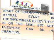 Watch Night of Champions 2013 live streaming