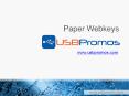 Paper USB Webkeys PowerPoint PPT Presentation
