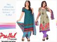Buy Affordable Cotton salwar kameez @ Prafful