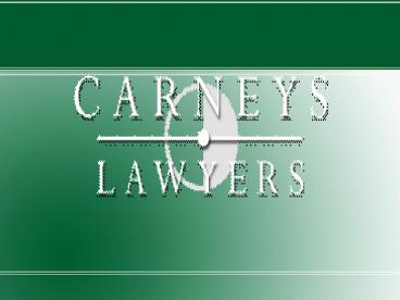 commercial litigation lawyer sydney