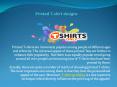 Printed T-shirt designs PowerPoint PPT Presentation