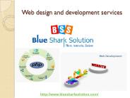 Web design and development services – The big story