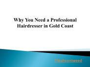Professional Hairdresser