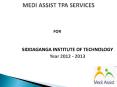 MEDI ASSIST TPA SERVICES PowerPoint PPT Presentation