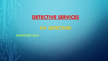 Detective Agency in Delhi ncr