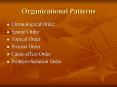 Organizational Patterns PowerPoint PPT Presentation