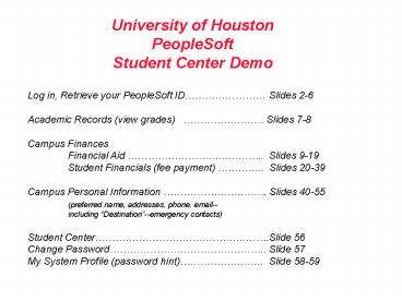 presentation player overlay