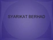 SYARIKAT BERHAD